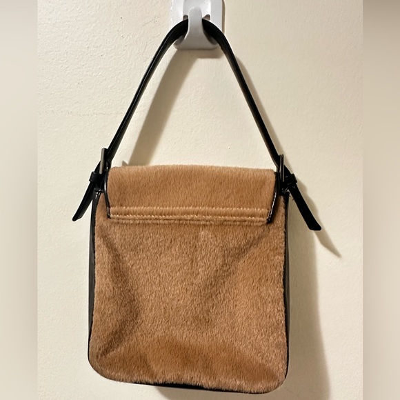 Guess Faux Fur Fabric Bag - Picture 2 of 10